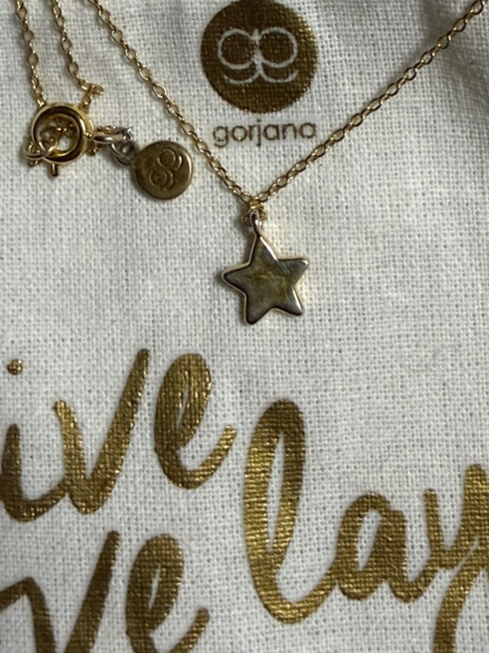 Gorjana Gold Star Charm Necklace - Gold